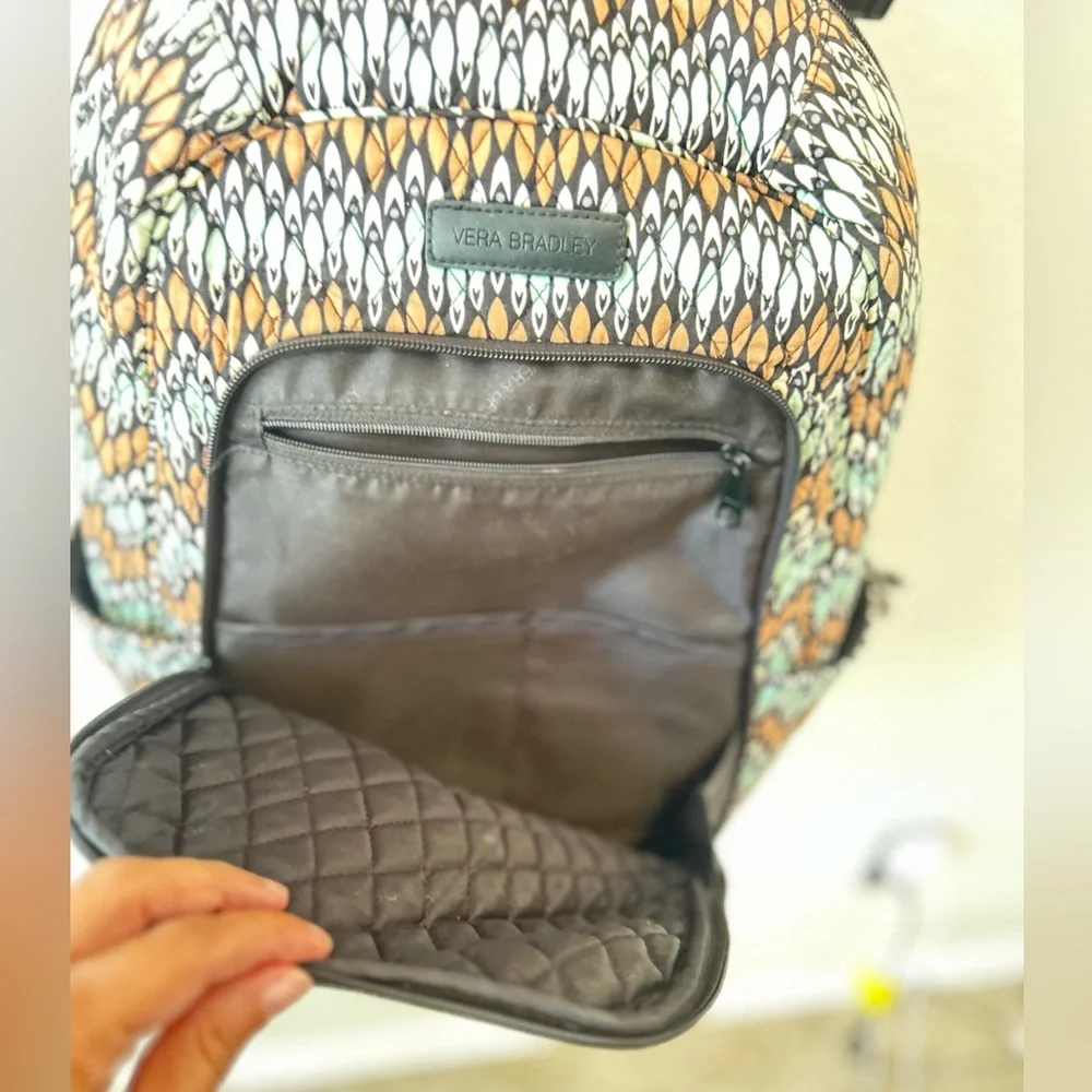 Vera Bradley Quilted Fabric Laptop‎ Backpack